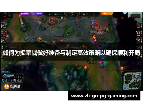 如何为揭幕战做好准备与制定高效策略以确保顺利开局 如何为揭幕战做好准备与制定高效策略以确保顺利开局
