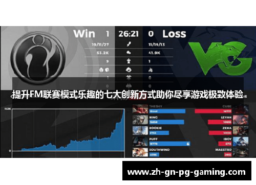 提升FM联赛模式乐趣的七大创新方式助你尽享游戏极致体验 提升FM联赛模式乐趣的七大创新方式助你尽享游戏极致体验